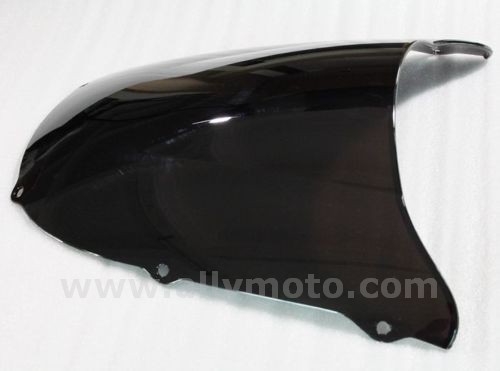 Smoke Black ABS Windshield Windscreen For Kawasaki Ninja ZX6R 1998-1999